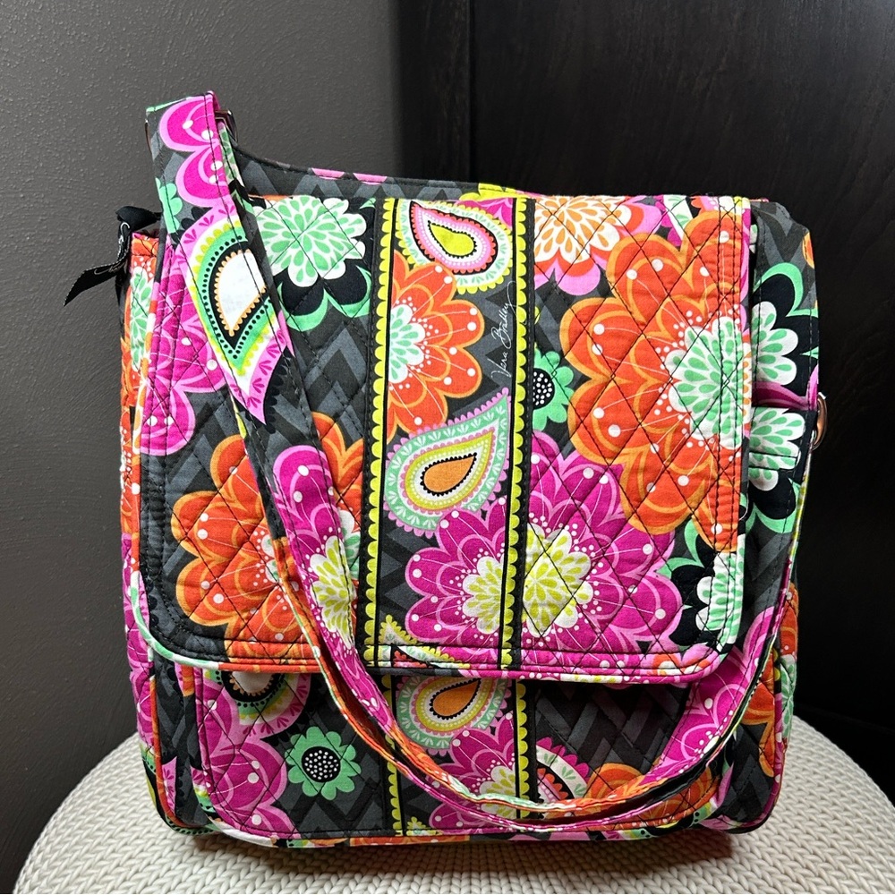 Vera Bradley Ziggy Zinnia Crossbody Bag